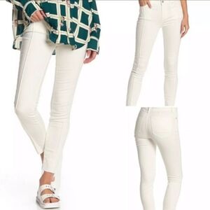 Free People Del Wray Step Hem Skinny Jeans